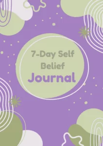 7 Day Self Belief Journal