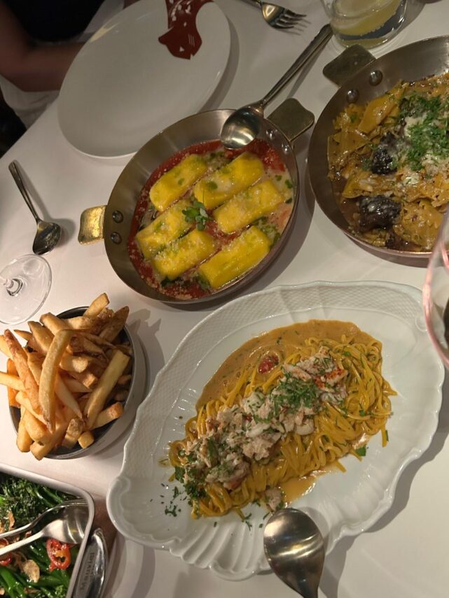 Dining at Il Gattopardo Dubai